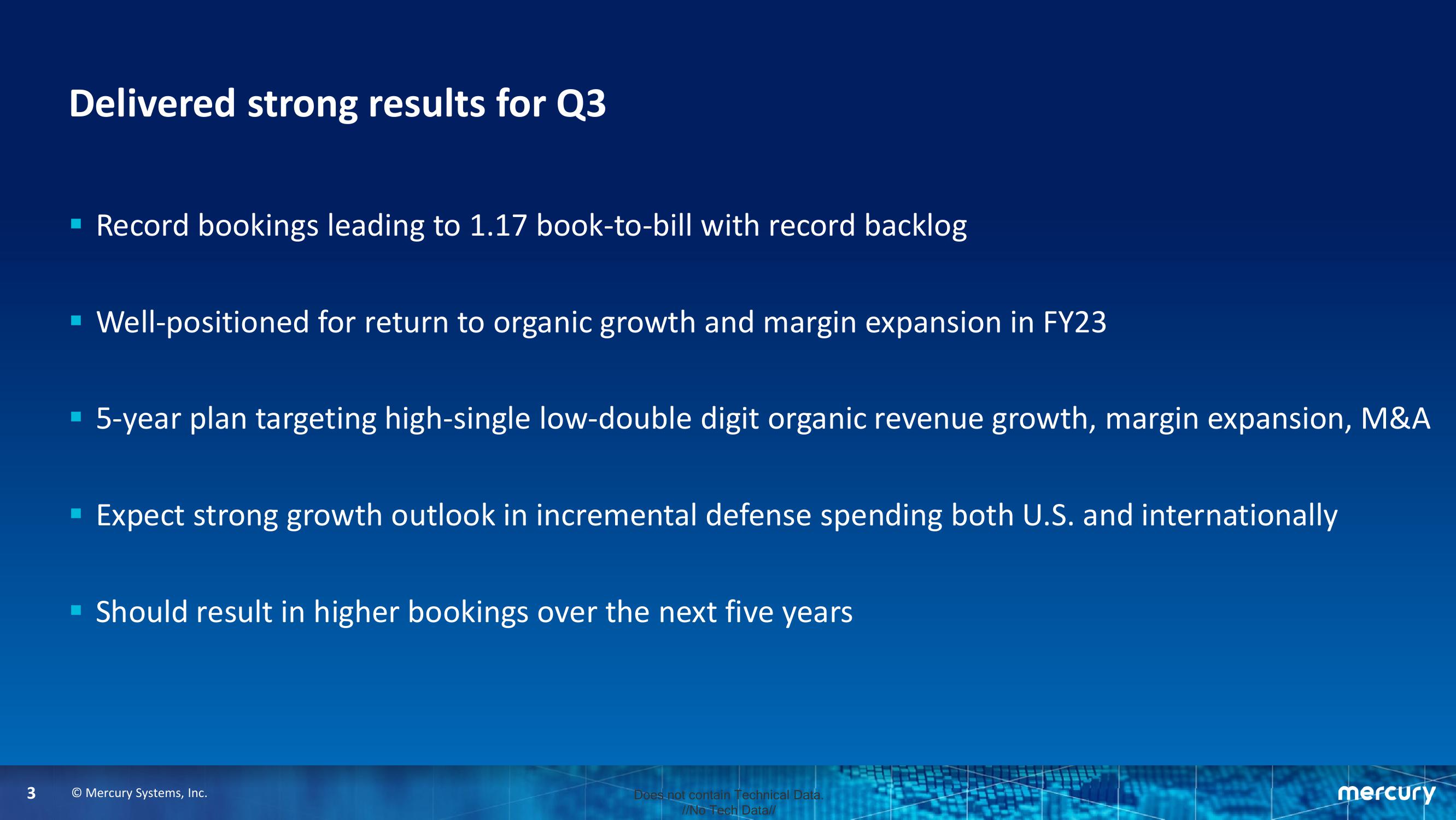 Third Quarter Fiscal Year 2022 Financial Results slide image #3