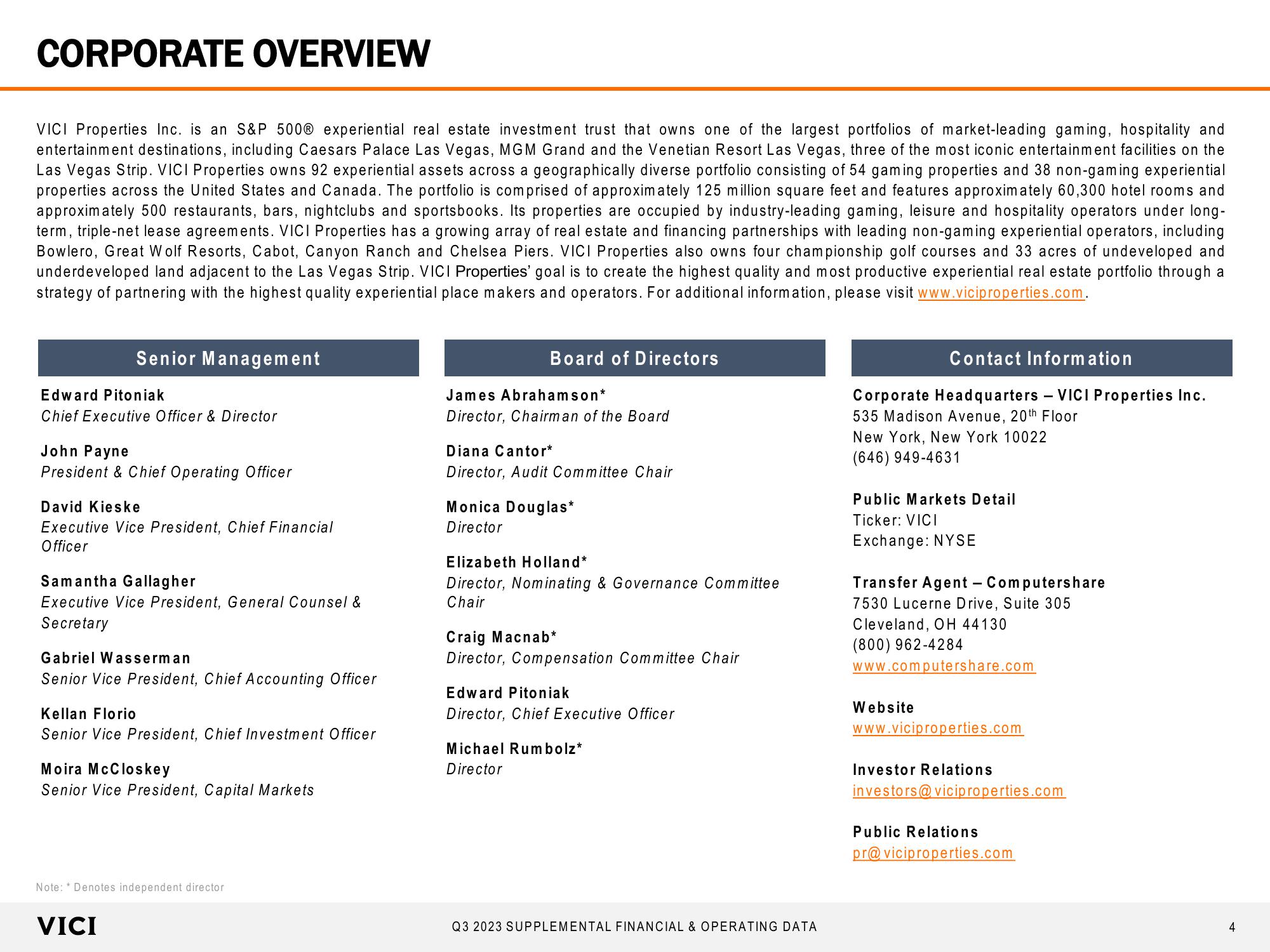 Supplemental Financial & Operating Data slide image #4