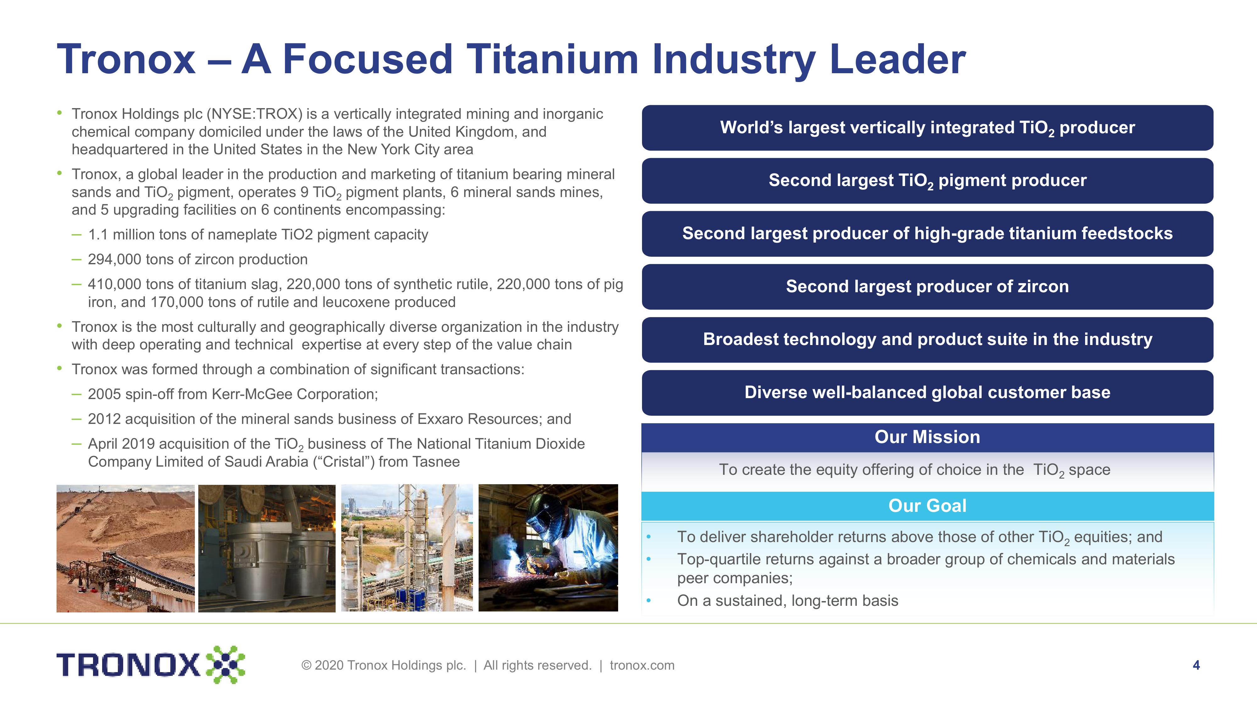 Tronox Holdings plc slide image #4