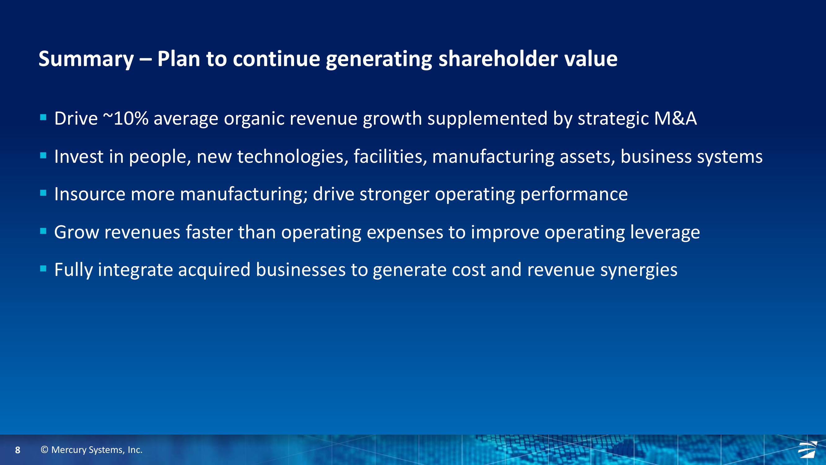 4th Quarter and Full Fiscal Year 2020 Financial Results slide image #8