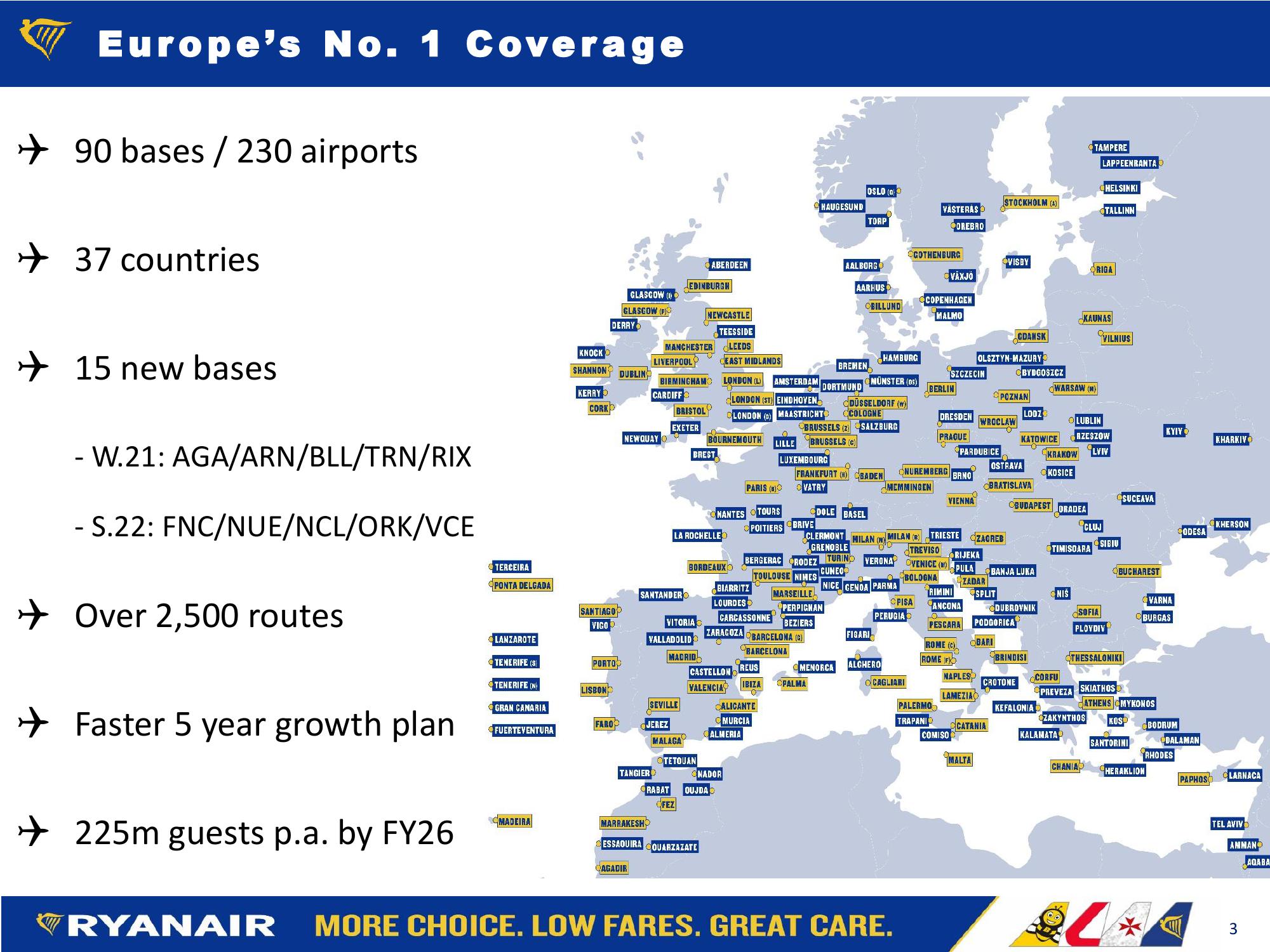 Ryanair  Company Presentation slide image #3