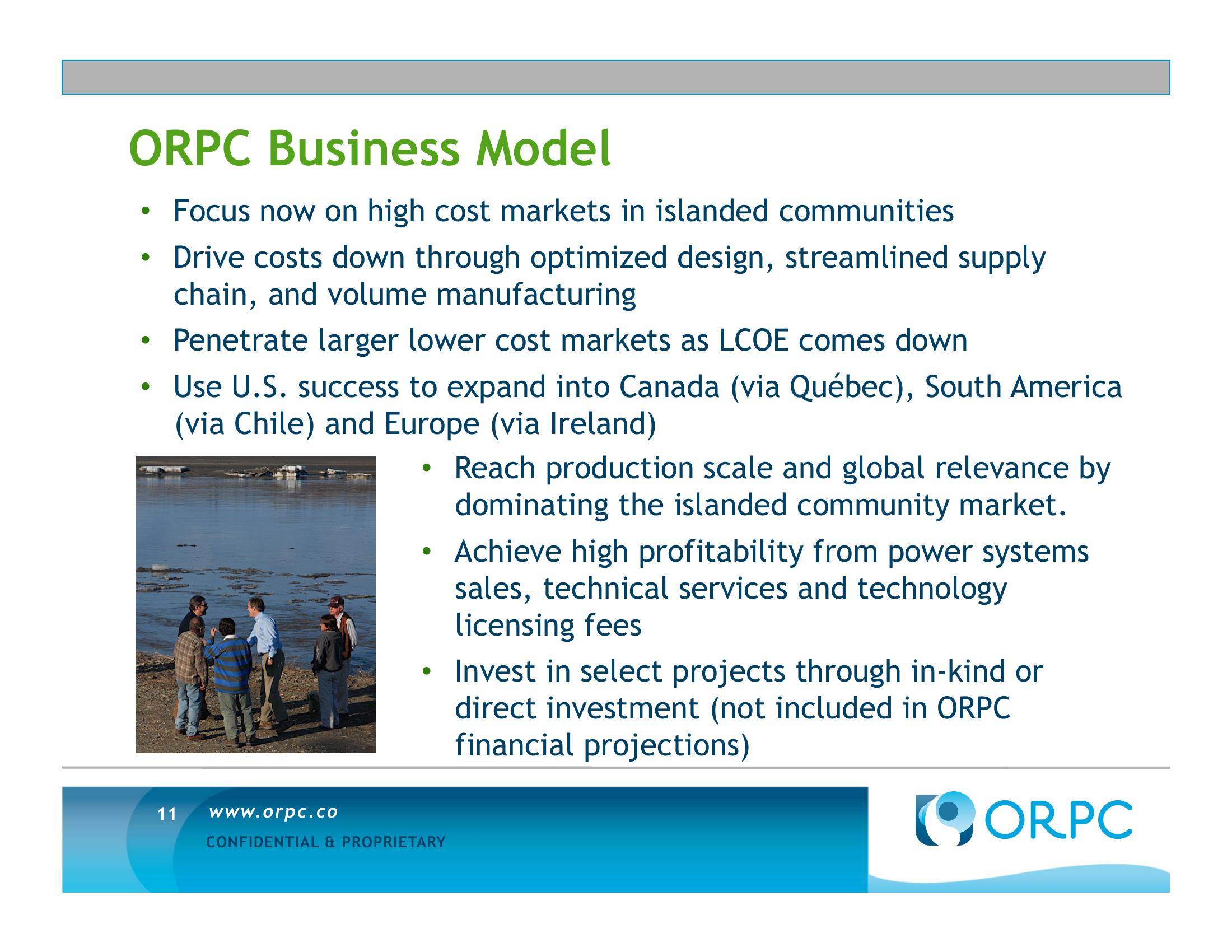 ORPC Investment Opportunity Summary slide image #11