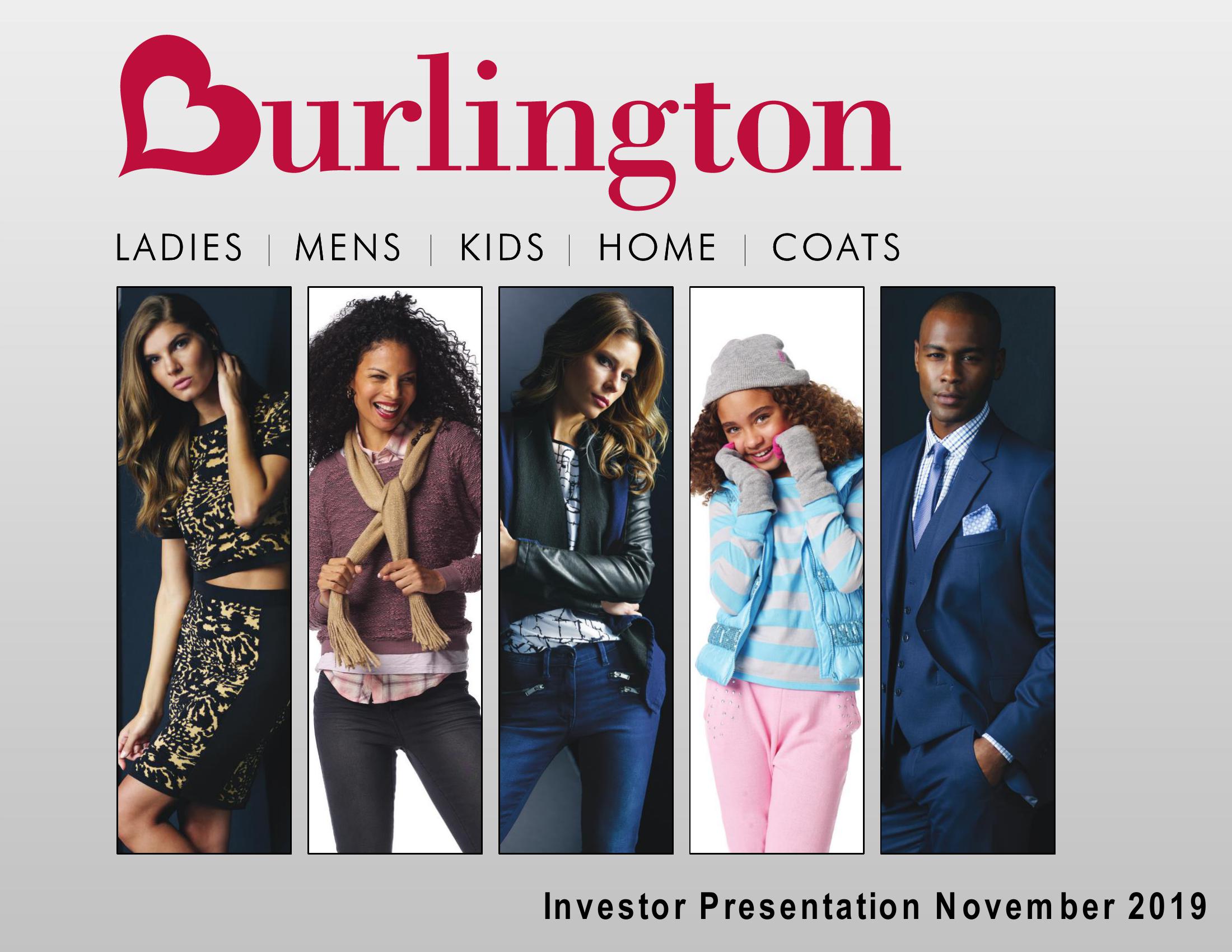 Burlington Investor Prestentation image